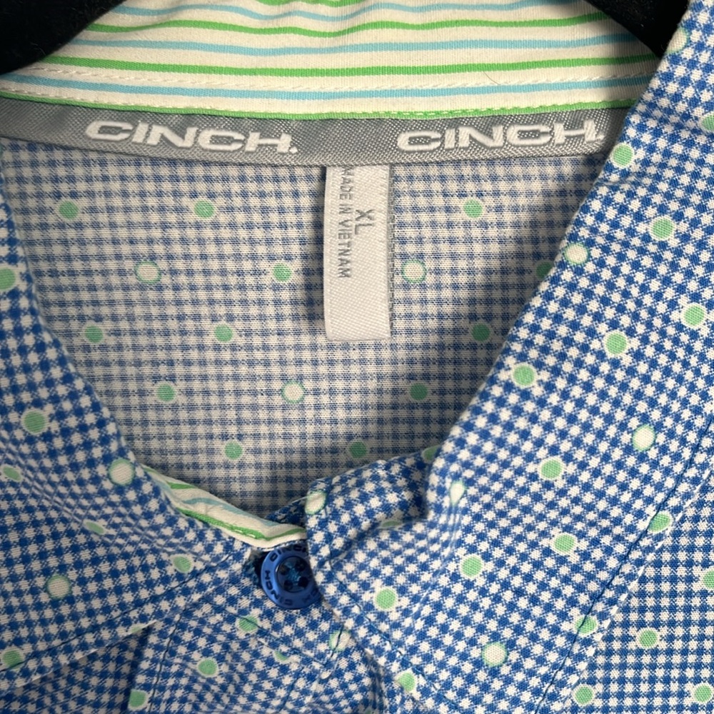 Cinch Button Down Shirt - image 2